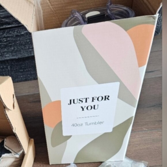 CHAOS COORDINATOR  40 oz Tumbler with Straw NIB - Picture 7 of 8